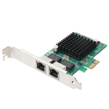 魔羯（MOGE）intel82576芯片 台式机内置网卡PCIE千兆双口网卡服务器工业相机采集卡双口软路由ROS汇聚 MC2254