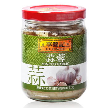 李锦记酱料蒜蓉酱213克火锅蘸酱蒜泥酱蒜蓉酱系列满2件