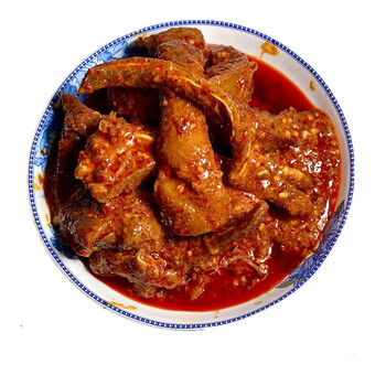 鲜有志傣族酸肉云南特产临沧耿马民族小吃腌猪头耳朵酸面肉萝卜丝下