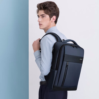 高尔夫（GOLF）电脑包16/17.3英寸笔记本双肩背包加大容量商务男士出差旅行背包