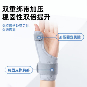 拓步者医用型腱鞘炎护腕大拇指手腕关节固定支具手腕护具铝板支撑固定