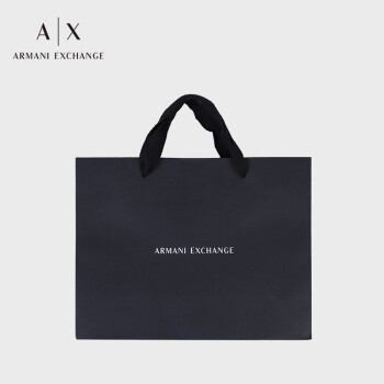 阿瑪尼armani exchange uomo 購物袋 am001 black-1200黑色 u