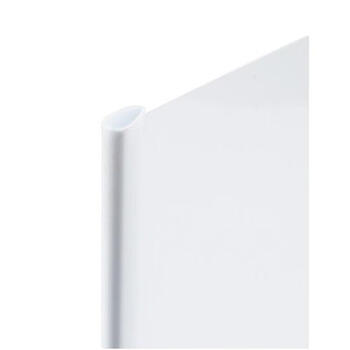 晨光(M&G)ADM92914抽杆夹A4 白色抽杆夹 透明经济型文件夹 报告夹 资料夹 拉杆夹8mm 10个/包 1包