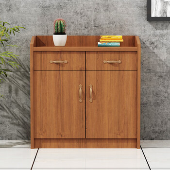 圣黎办公家具简约现代经理会议室板式茶水柜资料文件柜子8060矮柜两门