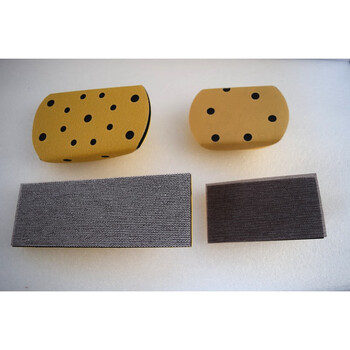 6寸手刨板手磨板手推板打磨板钣金喷漆打磨工具无尘干磨吸尘5寸粘板