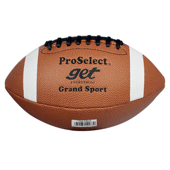 专选（ PROSELECT）儿童橄榄球吸湿PU防滑耐磨青少年比赛训练室内外6号橄榄球GR023