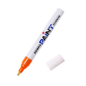 斑马牌(ZEBRA)油漆笔 油性记号笔 大号物流笔签名笔/马克笔 PAINT-MOP 橙色 5支装 斑马牌(ZEBRA)油漆笔 油性记号笔 大号物流笔签名笔/马克笔 PAINT-MOP 橙色 5支装