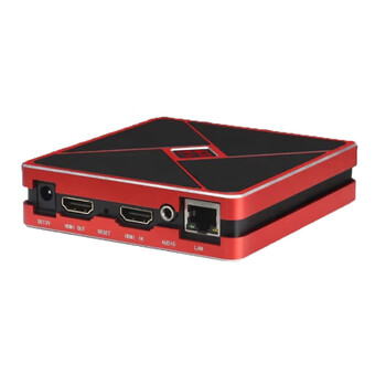 天创恒达 TC-320HN编码器 高清网络视频推流HDMI环出 RTMP直播机