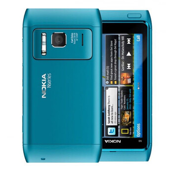 nokia/诺基亚 n8触摸屏塞班智能老年人学生机备用拍照经典手机16g 桔