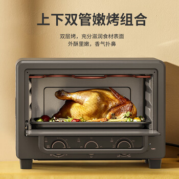 利仁(Liven)电烤箱多功能家用烤串专业烘焙易操作烘烤蛋糕面包台式小烤箱一体18L容量 DKX-J18 利仁(Liven)电烤箱多功能家用烤串专业烘焙易操作烘烤蛋糕面包台式小烤箱一体18L容量 DKX-J18