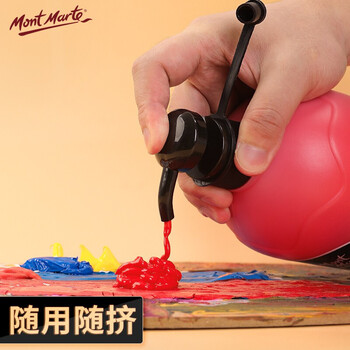 蒙玛特(MontMarte)丙烯颜料1l土红大瓶美术手绘彩绘墙绘画画丙烯颜料套装大容量绘画防水颜料VMSCH0134 蒙玛特(MontMarte)丙烯颜料1l土红大瓶美术手绘彩绘墙绘画画丙烯颜料套装大容量绘画防水颜料VMSCH0134