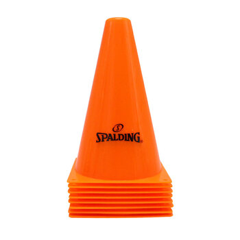 斯伯丁(SPALDING) 鲜亮配色障碍物锥桶标识标志桶障碍桩桶8组装体育训练8436SPZG