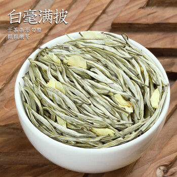 西湖说茉莉花茶银针浓香特级200g明前新茶嫩芽八窨罐装春茶叶端午节送礼