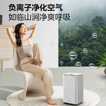 美的（Midea）小海绵除湿机 除湿量12升/天 回南天家用25㎡抽湿机轻音万向轮【美芝压缩机】干衣机CF12BD/N3-OQ1