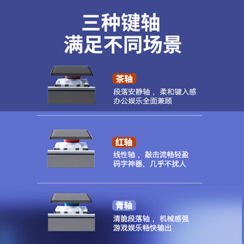 罗技（Logitech）大师系列 MX MECHANICAL高性能低噪无线双模迷你机械键盘 智能键盘 84键 段落青轴