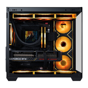 先马(SAMA)Q98黑色 游戏电脑主机海景房机箱 双面玻璃/支持ATX背插主板/双360水冷位/10风扇位/标配Type-C 先马(SAMA)Q98黑色 游戏电脑主机海景房机箱 双面玻璃/支持ATX背插主板/双360水冷位/10风扇位/标配Type-C