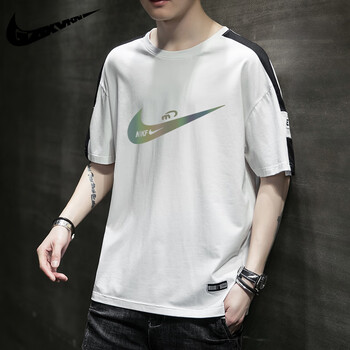 耐克nike潮牌男短袖t恤夏季休闲百搭纯棉宽松运动2023新款体hh37311