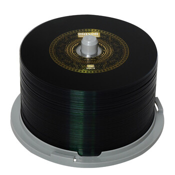 麦克赛尔(Maxell)DVD+R光盘 刻录盘 光碟 空白光盘 16速4.7G台产 办公系列 黄纹黑尊桶装50片 麦克赛尔(Maxell)DVD+R光盘 刻录盘 光碟 空白光盘 16速4.7G台产 办公系列 黄纹黑尊桶装50片