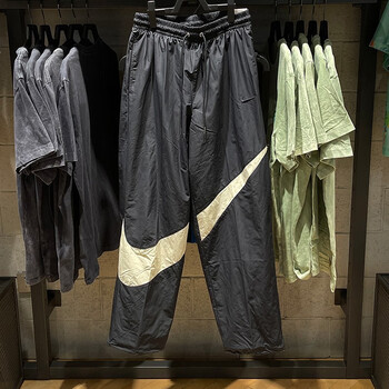 耐克(nike)运动裤男裤2023秋季新款休闲裤梭织透气直筒裤长裤fb7881