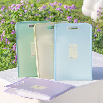 国誉（KOKUYO）Littlewoods系列学生竖款松紧风琴包/资料册/文件夹/收纳袋 A4/13格 雪松蓝 1个 WSG-DFN135LB