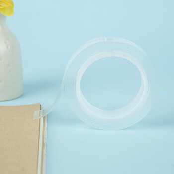 晨光魔术胶带纳米双面胶多功能高粘度强力无痕胶12mm*1m可重复使用AJD957F6 单卷