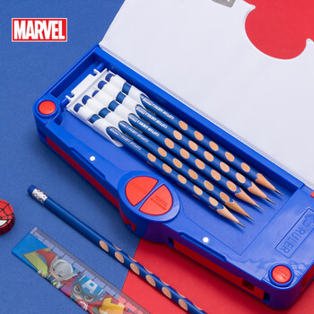 迪士尼(Disney)小学生文具盒男 多功能创意塑料笔盒 大容量ABS材质铅笔盒 蜘蛛侠E40052A1 迪士尼(Disney)小学生文具盒男 多功能创意塑料笔盒 大容量ABS材质铅笔盒 蜘蛛侠E40052A1