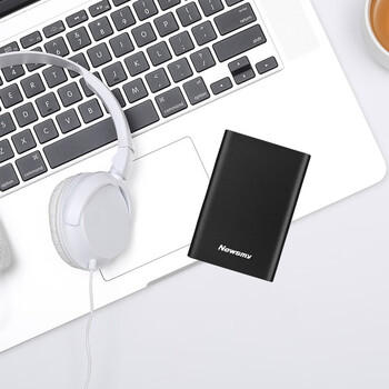 纽曼（Newsmy） 1TB 移动硬盘机械 Type-C接口 明月时尚版系列 USB3.1 2.5英寸 曜岩黑 高速传输 数据备份