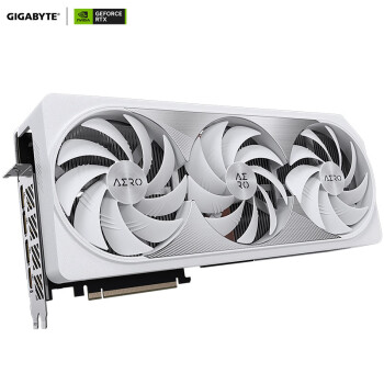 技嘉（GIGABYTE）雪鹰GeForce RTX 4080 AERO OC 16G 电竞游戏设计智能学习电脑独立显卡支持4K