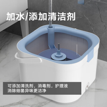 尚奇旋转拖把家用一拖净免手洗2025净污分离清污拖把带桶懒人拖布A83