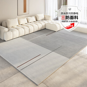 瑞琴地毯客厅2023新款轻奢沙发茶几毯卧室简约风家用坐大 现代4032 140cm*200cm【图片 价格 品牌 报价】-京东