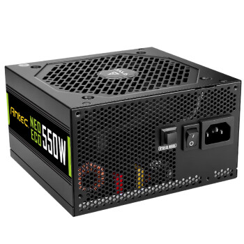 安钛克 Antec NE550金牌全模组/全日系电解电容/寿命更持久/支持风扇启停/台式机电脑主机电源550W