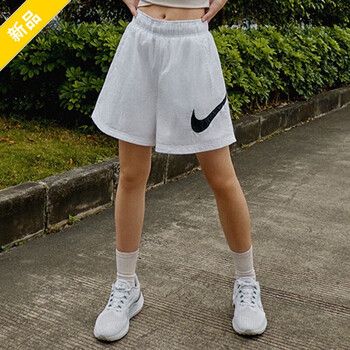 耐克nike运动裤女裤夏季新款休闲裤梭织透气宽松五分裤短裤dm6740100