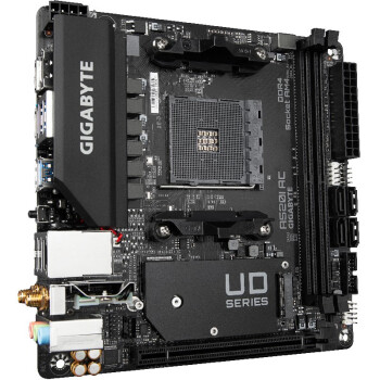 技嘉（GIGABYTE）A520I AC迷你ITX主板支持CPU 5600G 3600 AMD A520 Socket AM4
