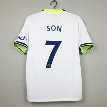 森度南热刺主场足球球衣7号孙兴敏凯恩球服tottenhamfootballjersey