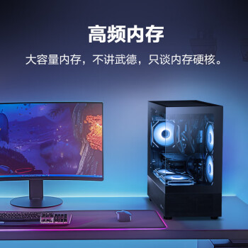 宁美国度魂 AMD Ryzen5 8400F/RX7600/512G/永劫无间游戏主机/组装电脑/台式电脑主机/UPCdeepseek