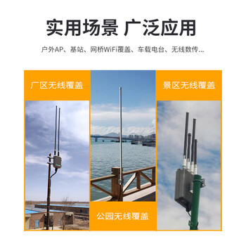 丰应子 全向高增益外置AP网桥基站天线 AP玻璃钢防水天线 5.8G FYZ-BLGAP15
