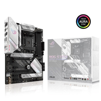 AMD 锐龙R5 5600 搭玩家国度ROG STRIX B550-A GAMING吹雪 CPU主板套装