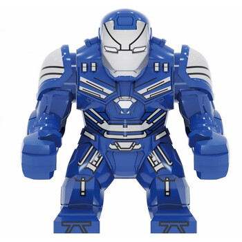 1158复仇者联盟4钢铁侠反浩克机甲装甲男孩积木人仔 马克30机甲-kf653