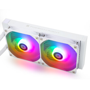 Thermalright(利民)  AQUA ELITE 240 WHITE ARGB 一体式水冷散热器日蚀幻彩光效 ARGB冷头 AE240 WHITE ARGB