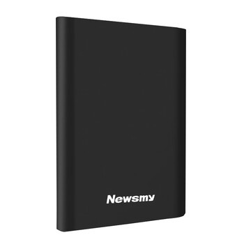 纽曼（Newsmy） 1TB 移动硬盘机械 Type-C接口 明月时尚版系列 USB3.1 2.5英寸 曜岩黑 高速传输 数据备份
