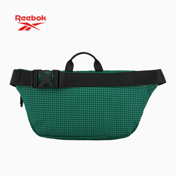 锐步防泼水耐磨轻量胸包 户外旅行多场景单肩斜挎包 可调节肩带 绿色