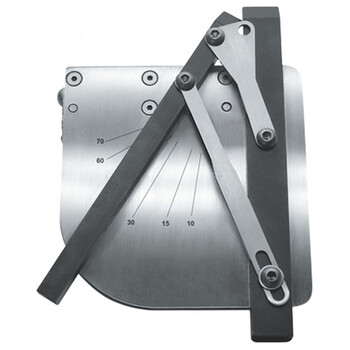 钣金折弯辅助工具折弯机前托磁吸角度定位器右定位版