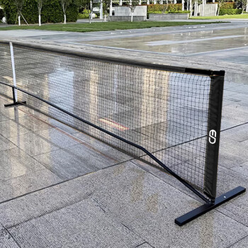 威仕顿（WEISHIDUN）匹克球网架 标准单双人室内户外比赛便携式可移动（球网+网架）