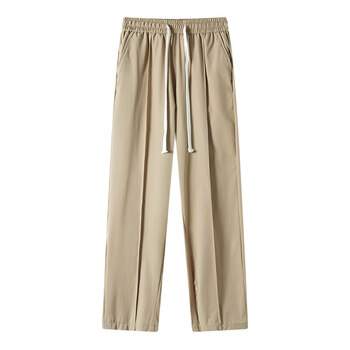 优衣库官方旗舰店小西裤男九分裤子夏季直筒休闲裤男士垂感夏款冰