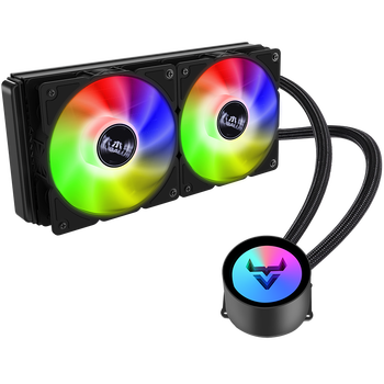大水牛（BUBALUS）寒战240 一体式CPU水冷散热器（多平台/支持IntelLGA2011/AMD/幻彩冷头/PWM智能温控/电脑风扇）
