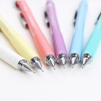 施德楼（STAEDTLER）自动铅笔0.5mm 不易断芯学生活动铅笔文具办公用品铅芯提示窗 92575-05Y黄色