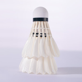 超牌黄超羽毛球训练耐打比赛鹅大刀复合双拼12只装76速