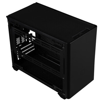 酷冷至尊(CoolerMaster)NR200(魔方200)黑 ITX电脑台式小机箱 支持280水冷位/7风扇位/显卡竖装/免工具安装
