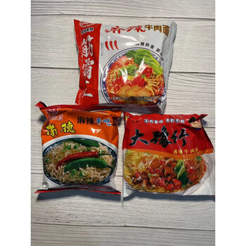 豫竹老北京南德大豫竹国华方便面干吃即食混合整箱30袋国华美食 北京