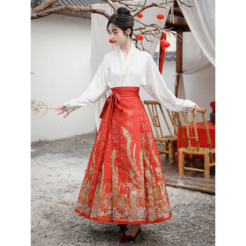 百鸟朝凤套装裙- 京东